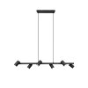 Trio MARLEY Pendant Light black, 6-light sources
