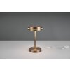 Trio FRANKLIN Table lamp LED antique brass, 1-light source