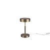 Trio FRANKLIN Table lamp LED antique brass, 1-light source