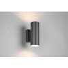 Reality LAREDO Outdoor Wall Light anthracite, 2-light sources