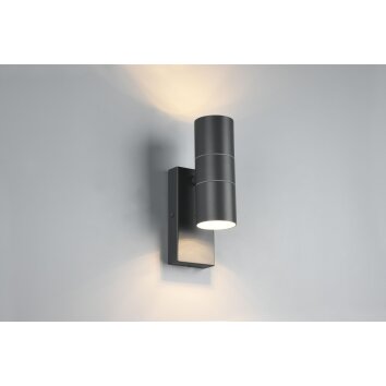 Reality LAREDO Wall Light anthracite, 2-light sources