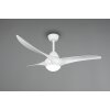 Reality ALESUND ceiling fan LED white, 1-light source, Remote control