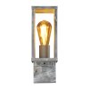 Lutec KARO Outdoor Wall Light galvanized, 1-light source