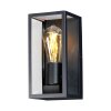 Lutec KARO Outdoor Wall Light black, 1-light source