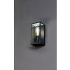 Lutec KARO Outdoor Wall Light black, 1-light source