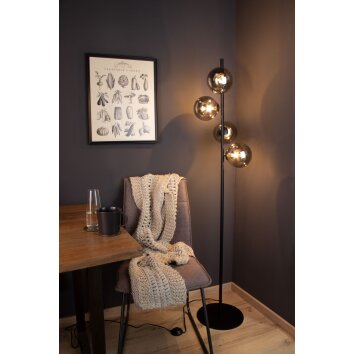 Luce Design NEPTUN Floor Lamp black, 4-light sources
