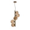 Luce Design NEPTUN Pendant Light brass, 5-light sources