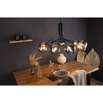 Luce Design NEPTUN Pendant Light black, 9-light sources