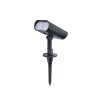Lutec GINBO garden spotlight LED black, 1-light source, Motion sensor, Colour changer