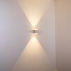 Florenz bathroom light LED aluminium, 2-light sources