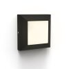Lutec HELENA Outdoor Wall Light LED black, 1-light source