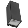 Lutec LUCA Outdoor Wall Light LED black, 1-light source
