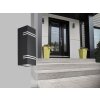 Lutec STRIPES Outdoor Wall Light LED black, 2-light sources