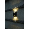 Lutec DODD Outdoor Wall Light LED black, 2-light sources
