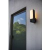 Lutec CUBA Outdoor Wall Light LED anthracite, 1-light source, Motion sensor