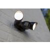 Lutec SHRIMP Outdoor Wall Light LED black, 1-light source, Motion sensor