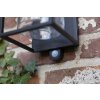 Lutec FLAIR Outdoor Wall Light black, 1-light source, Motion sensor