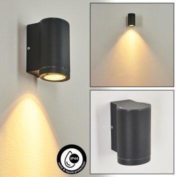 CEBUENTOS Outdoor Wall Light anthracite, 1-light source