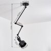 TABLAZOS Ceiling Light black, 1-light source
