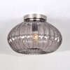 CHAPAL Ceiling Light matt nickel, 1-light source