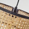 CARBONALITO Pendant Light black, 3-light sources