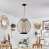 HELIDA Pendant Light black, 1-light source