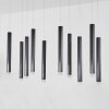 FRESHWATER Pendant Light LED black, 10-light sources