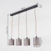 TALLABOA Pendant Light brown, black, 4-light sources