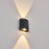 OIBA Outdoor Wall Light LED grey, 1-light source