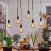 YUNA Pendant Light Ecru, black, 6-light sources