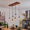 YUNA Pendant Light Ecru, black, 6-light sources