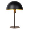Lucide SIEMON Table lamp black, 1-light source
