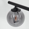 BELLEORAM Pendant Light LED black, 5-light sources