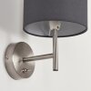 TISE Wall Light matt nickel, 1-light source