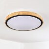 CORINTO Ceiling Light LED Ecru, black, 1-light source