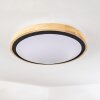 CORINTO Ceiling Light LED Ecru, black, 1-light source