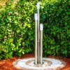 Trones outdoor path light stainless steel, 3-light sources