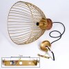 GRUNNFJORD Pendant Light brass, 1-light source