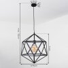 MAMONAL Pendant Light black, 1-light source