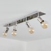 LAGUNITA Ceiling Light chrome, matt nickel, 4-light sources