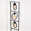 ASSINIBOIA Floor Lamp black, 3-light sources