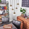 ARUSI Pendant Light bronze, black, 5-light sources