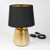 CORCOVADA Table lamp gold, 1-light source