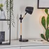 TANABITA Table lamp Ecru, black, 1-light source