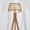 TOMACA Floor Lamp brass, Ecru, 1-light source