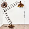 SHARIF Floor Lamp rust-coloured, 1-light source