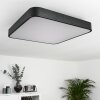 Batamoto Ceiling Light LED black, white, 2-light sources, Remote control, Colour changer