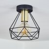 Denno Ceiling Light gold, black, 1-light source