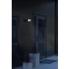 Konstsmide Camera-Smart-Light Outdoor Wall Light LED black, 2-light sources, Motion sensor