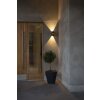 Konstsmide Cremona Outdoor Wall Light LED anthracite, 3-light sources, Remote control